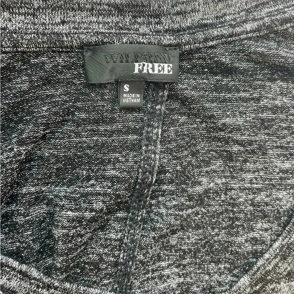 Aritzia Wilfred Free space dye Split Open Back Sweater top size  small - Picture 4 of 4